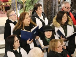 Koncert kolęd chóru parafialnego św. Cecylii z Helenki i naszego chóru parafialnego, 25.01.2026